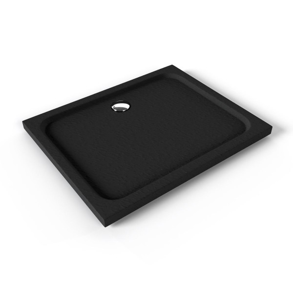 Duschwanne SHIMMER STONE Acryl Schwarz