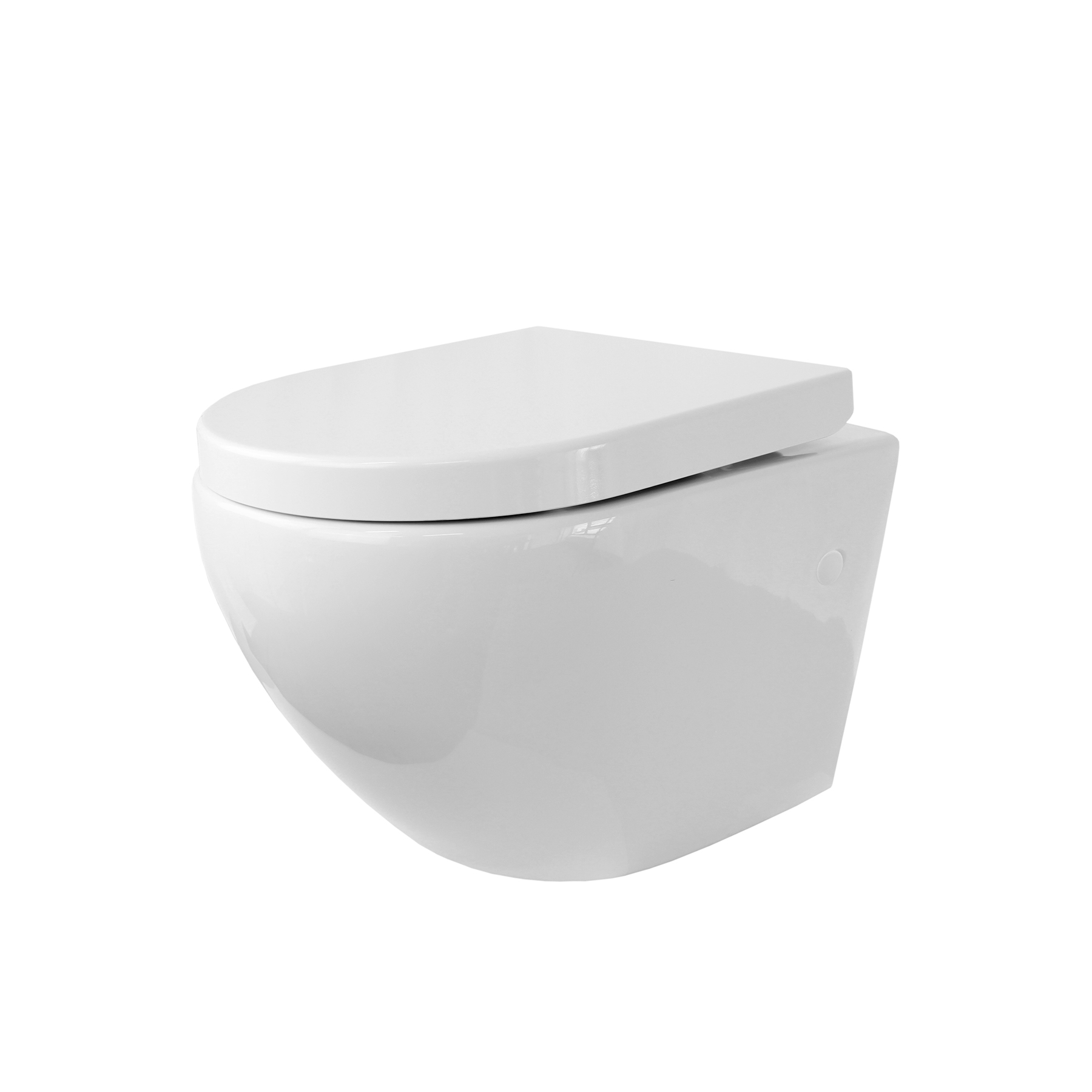 Hänge + inkl. SOFTCLOSE mit Absenkautomatik Duschbär abnehmbar WC | Toilette WC Sitz Redonde Spülrandlos
