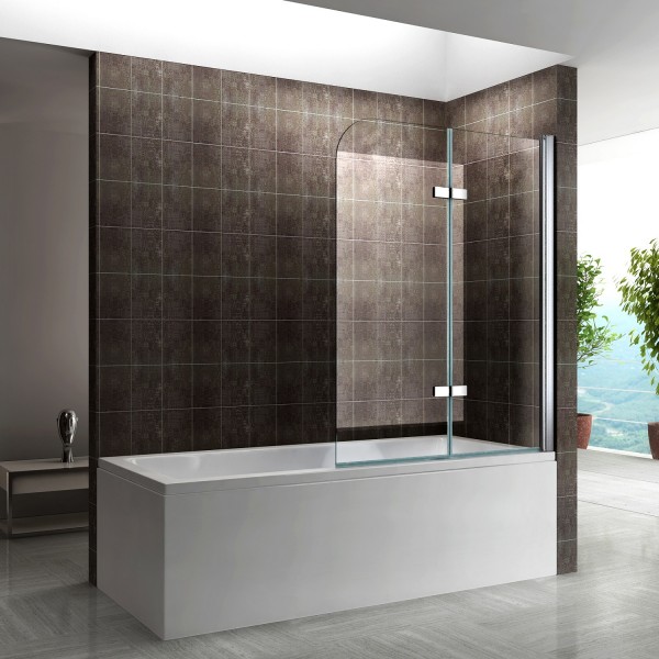 ANITA - Mampara de baño de cristal templado de 6 mm DK809 - Varias medidas