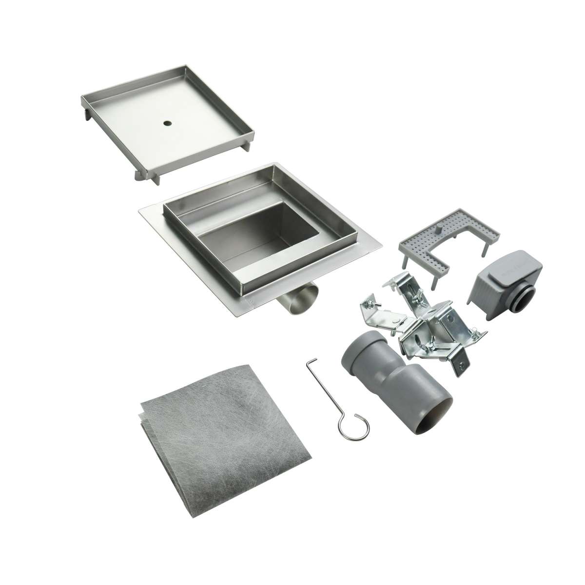 4 Stück Abflussabdeckungen Haarstopper – Mit Saugnapf, Für Dusche, Badewanne & Waschbecken, 13,7 X 13,7 Cm